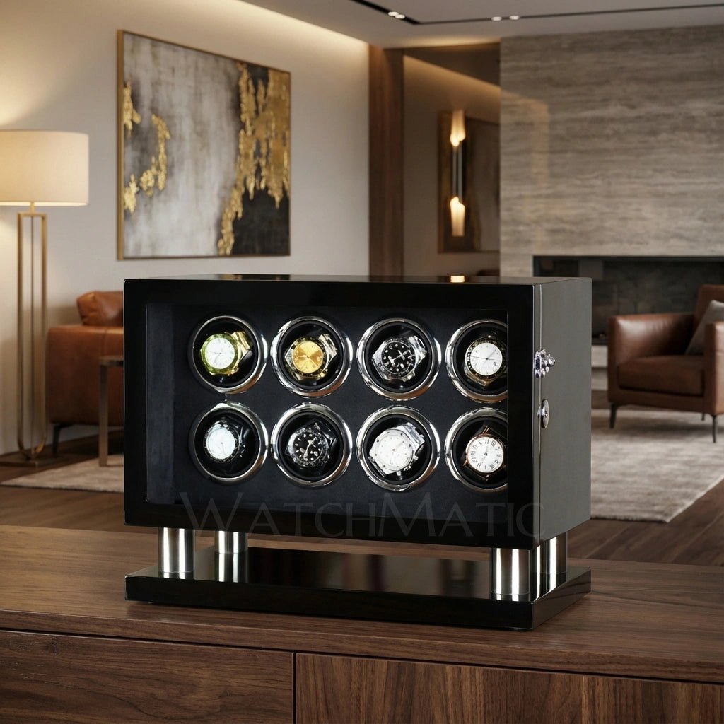 WatchMatic Quantum 8 - Slots Watch Winder - WatchMatic