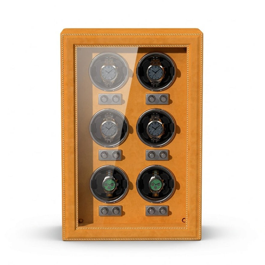 WatchMatic Aurex 6 - Watch Winder Orange -06 - WatchMatic